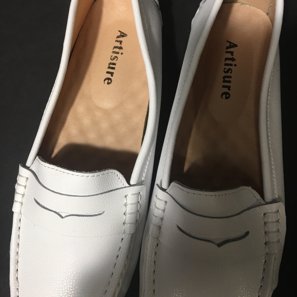 Artisure Women's  Genuine Leather Penny Loafers